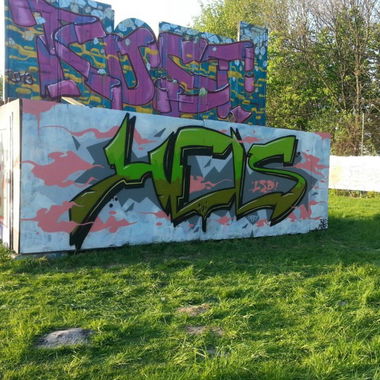 Graffiti Wall in Minden - Photo by Hels