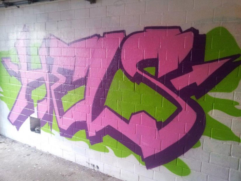 Graffiti Wall in Espelkamp - Photo by Hels - hels