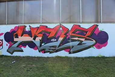 Graffiti Wall in Rahden - Photo by Hels - hels