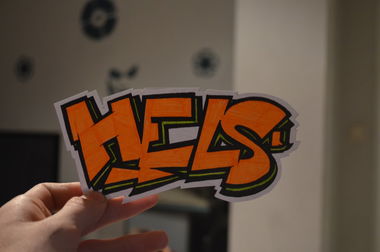 Graffiti Sketch - Photo by Hels - hels