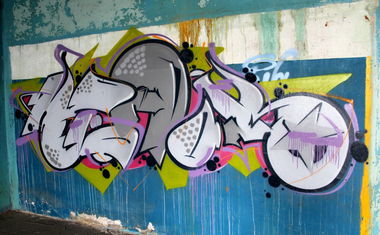 Graffiti Wall in Murmansk - Photo by Henok - summer (2013)