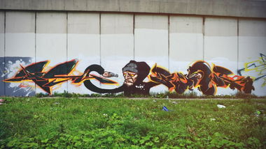 Graffiti Wall - Photo by Henok