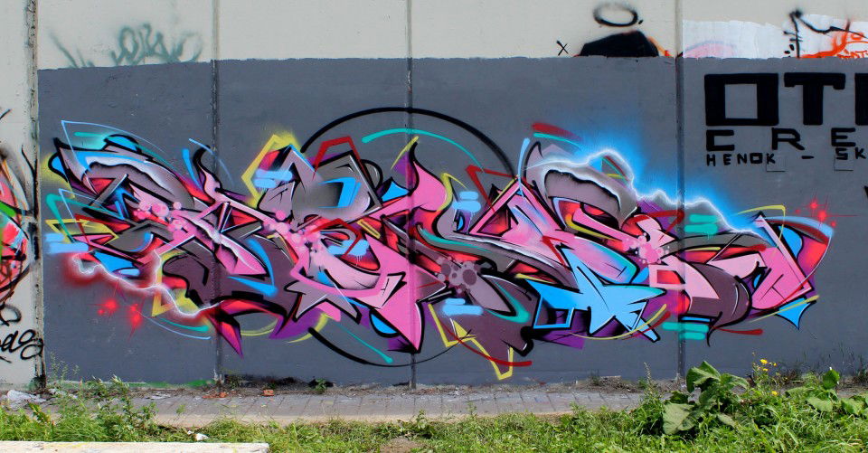 Graffiti Wall - Photo by Henok