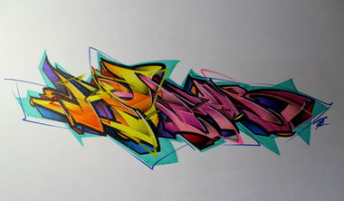 Graffiti Sketch - Photo by Henok