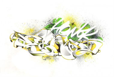 Graffiti Sketch - Photo by Henok - Henok