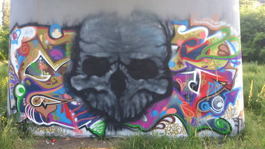 Graffiti Wall in Polska - Photo by Heretyk (2019)