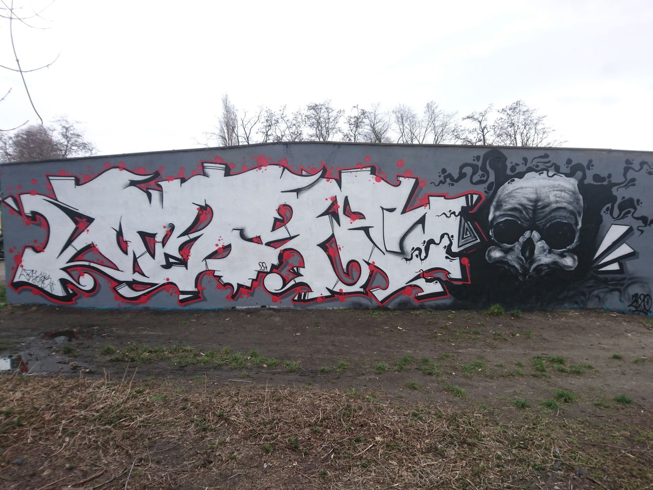Graffiti Wall - Photo by Heretyk - wroclove, wrograffiti (2020)