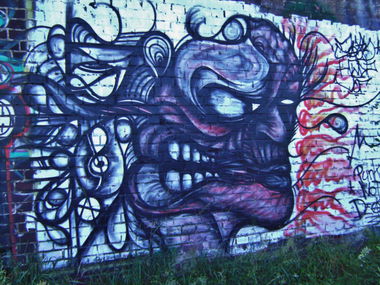 Graffiti Wall - Photo by Heretyk (2005)