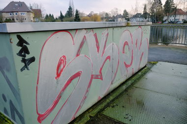 Graffiti Bombing - Photo by Herford - Sker, TSS, Herford