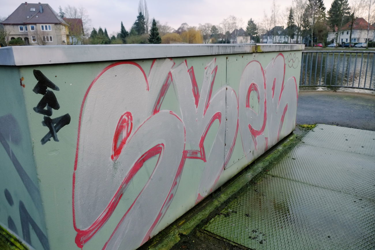 Graffiti Bombing - Photo by Herford - Sker, TSS, Herford