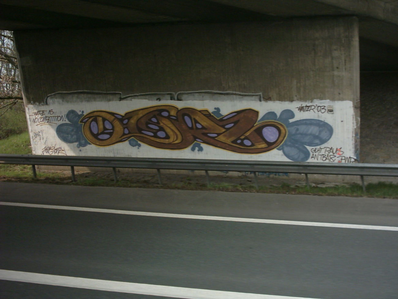 Graffiti Bombing - Photo by Herford - Harz, Bad, Oeynhausen (2003)