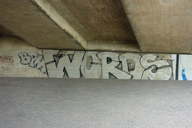 Graffiti Bombing in Deutschland - Photo by Herford - BPM, Words, Bad