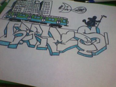 Graffiti Wall - Photo by Hermes