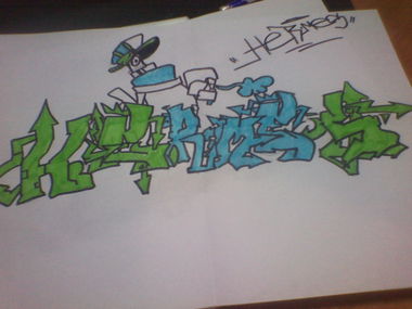 Graffiti Wall - Photo by Hermes