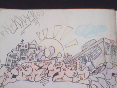 Graffiti Wall - Photo by Hermes