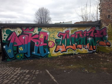 Graffiti Wall - Photo by Heryo88 - Poker, &, Heryo (2020)