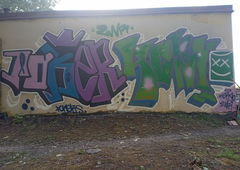 Graffiti Wall - Photo by Heryo88 - Poker, &, Heryo (2020)