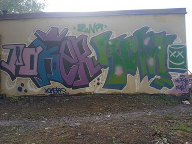 Graffiti Wall - Photo by Heryo88 - Poker, &, Heryo (2020)