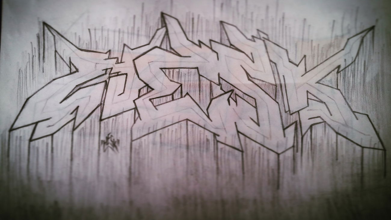 Graffiti Sketch - Photo by Heskart - sketches, blackbook (2015)