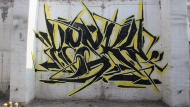 Graffiti Wall - Photo by Hesky