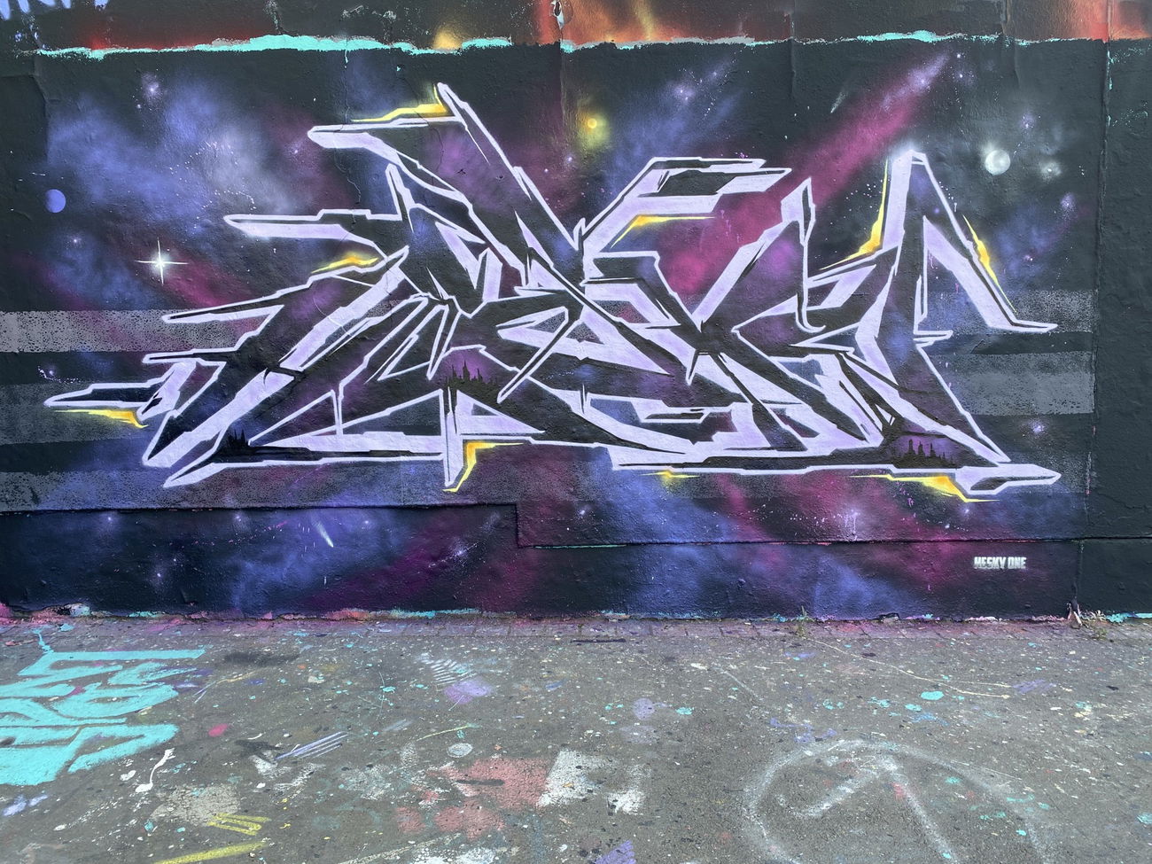 Graffiti Wall - Photo by Hesky