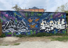 Graffiti Wall - Photo by Hesky