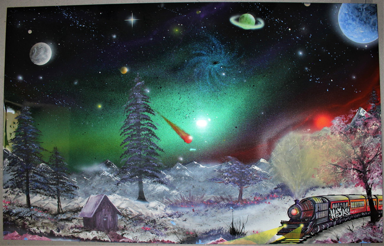 Graffiti Wall - Photo by Hesky