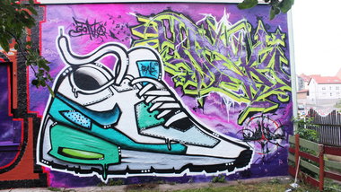 Graffiti Wall - Photo by Hesky