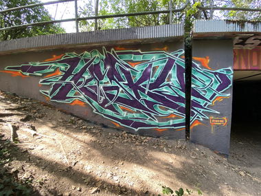 Graffiti Wall - Photo by Hesky