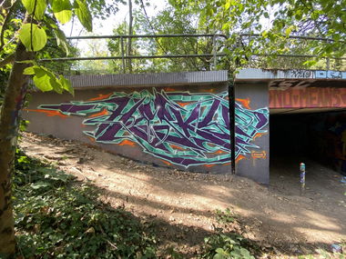 Graffiti Wall - Photo by Hesky