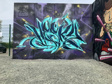 Graffiti Wall - Photo by Hesky