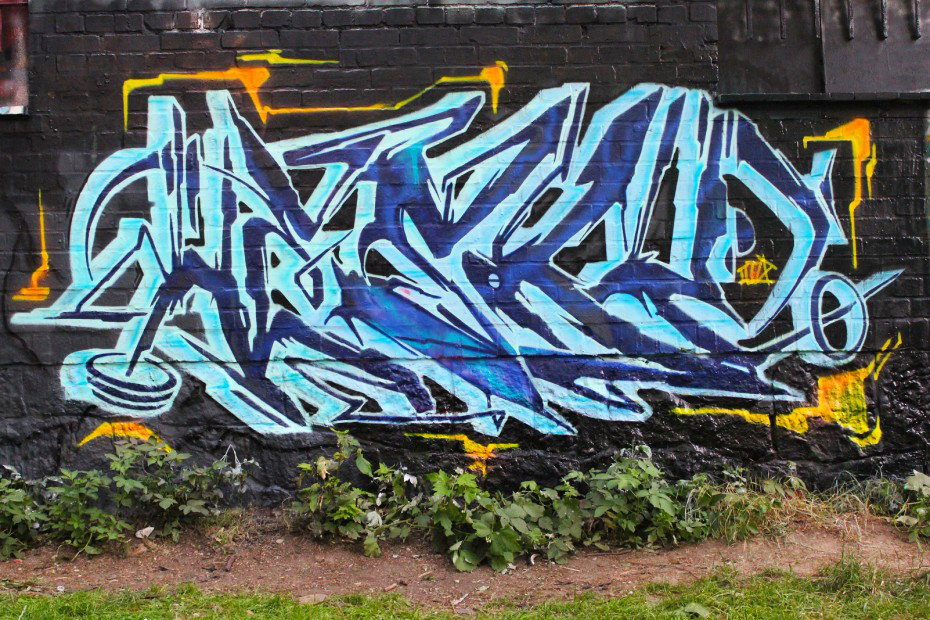 Graffiti Wall - Photo by Hesky