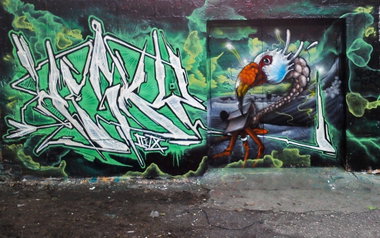 Graffiti Wall - Photo by Hesky