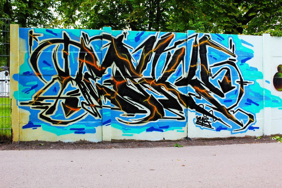 Graffiti Wall - Photo by Hesky