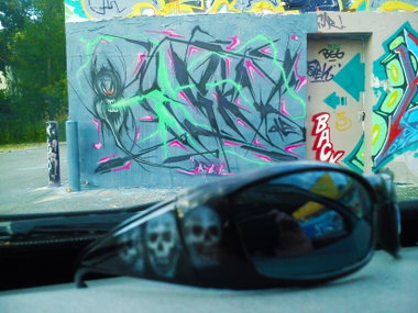 Graffiti Wall - Photo by Hesky