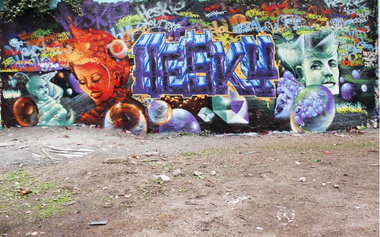 Graffiti Wall - Photo by Hesky