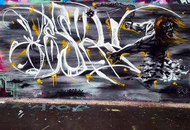 Graffiti Wall - Photo by Hesky