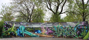 Graffiti Wall - Photo by Hesky