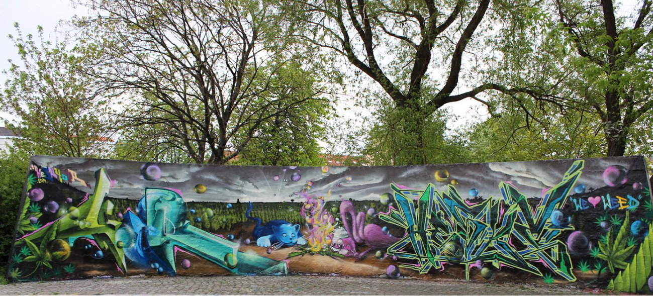 Graffiti Wall - Photo by Hesky