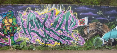 Graffiti Wall - Photo by Hesky