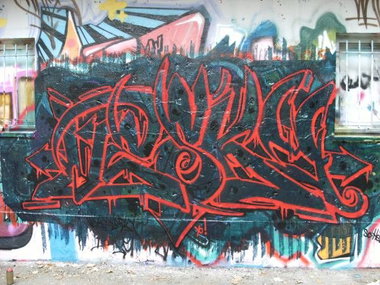 Graffiti Wall - Photo by Hesky