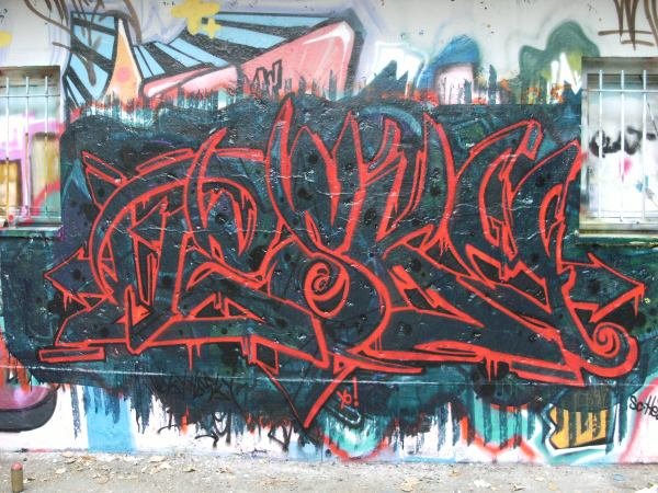 Graffiti Wall - Photo by Hesky