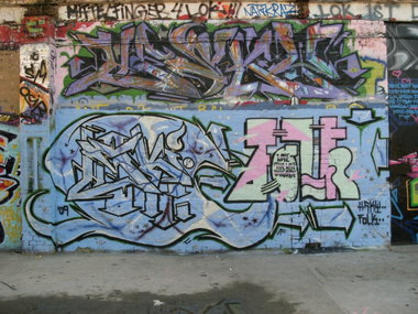 Graffiti Wall - Photo by Hesky