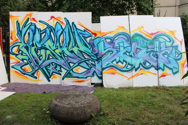 Graffiti Wall - Photo by Hesky
