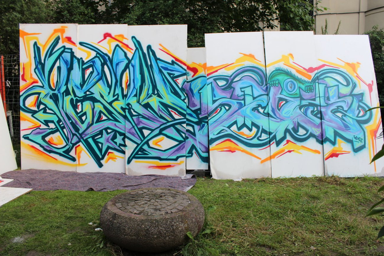 Graffiti Wall - Photo by Hesky