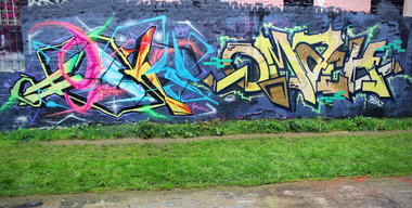 Graffiti Wall - Photo by Hesky