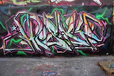 Graffiti Wall - Photo by Hesky