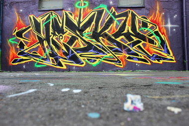Graffiti Wall - Photo by Hesky