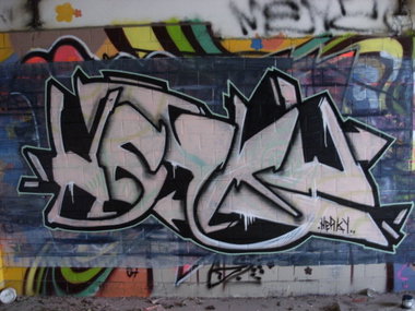 Graffiti Wall - Photo by Hesky
