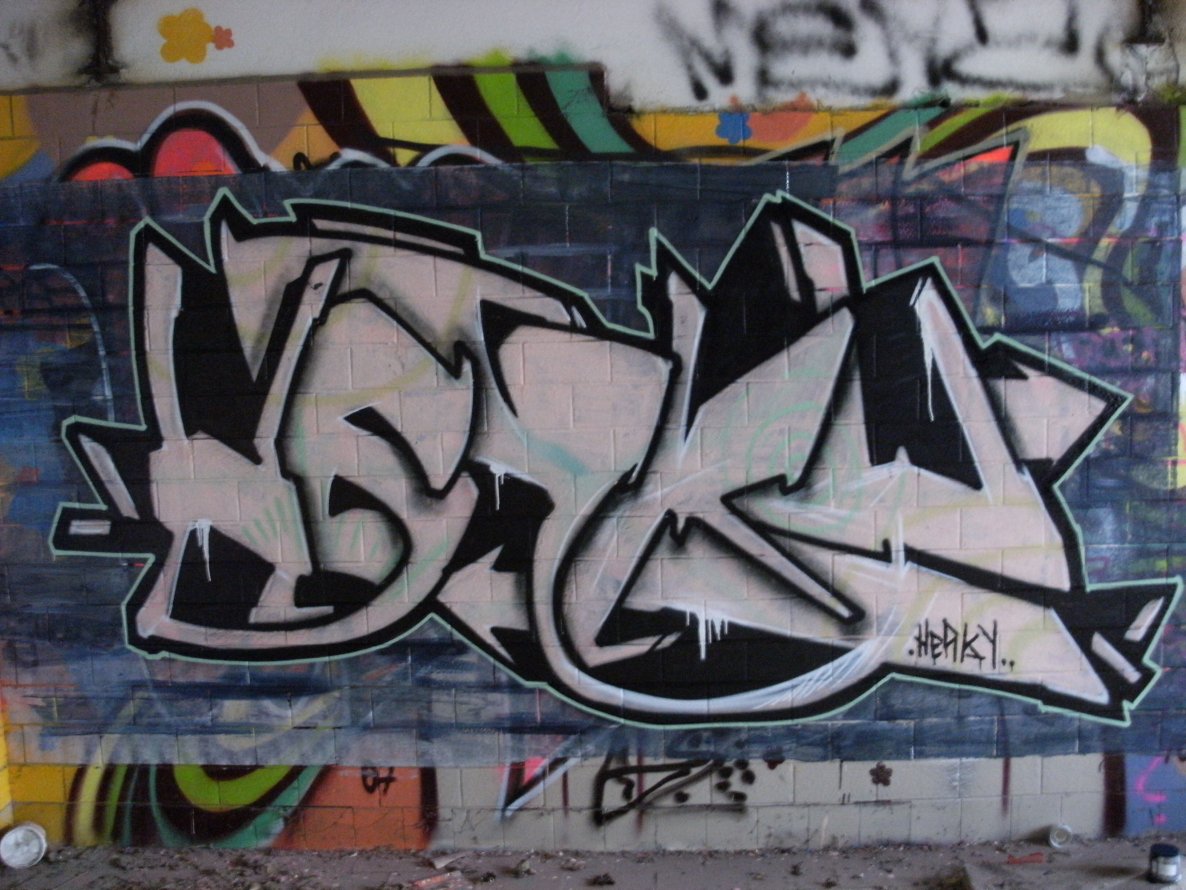 Graffiti Wall - Photo by Hesky